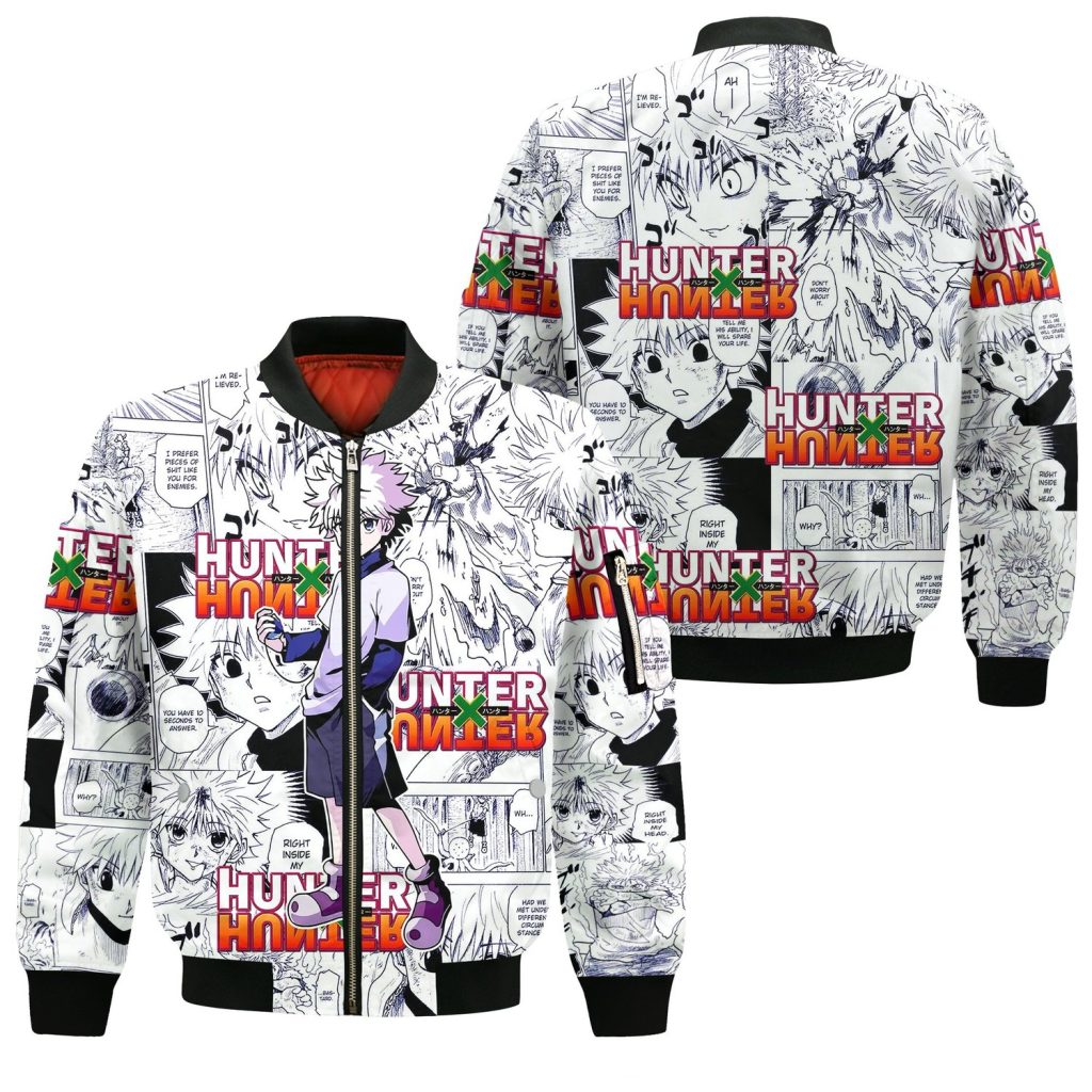 killua hunter x hunter shirt sweater hxh anime hoodie manga jacket gearanime - Hunter x Hunter Store